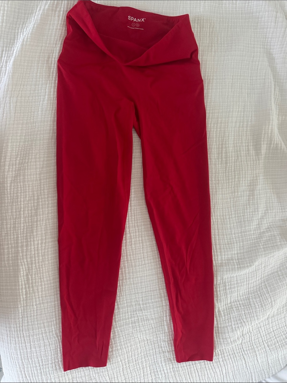 SPANX Women’s Red Leggings
